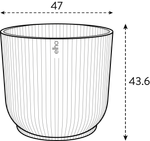 vibes fold rond 47cm vert fougère